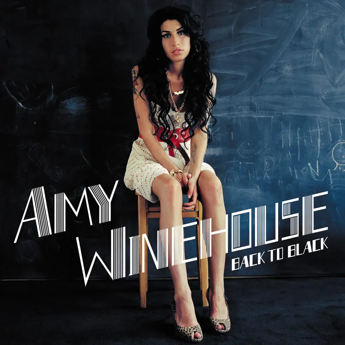 Back to Black album cover by Amy Winehouse