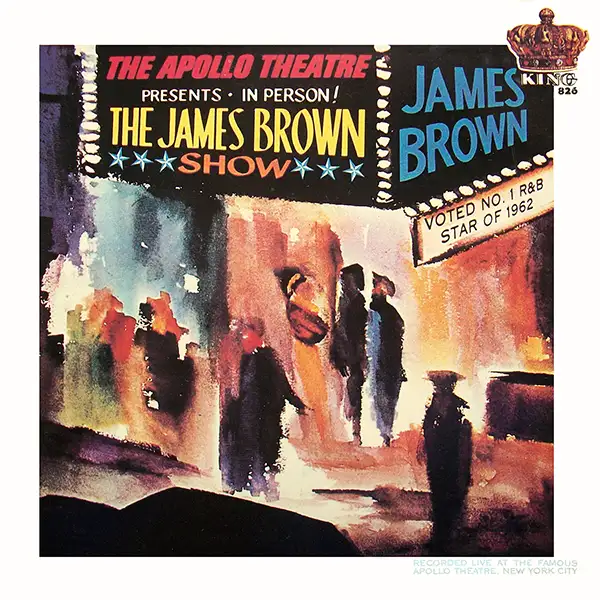 Live at the Apollo (Album Cover) by James Brown