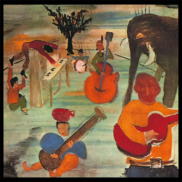 Music From Big Pink (Album Cover) by The Band