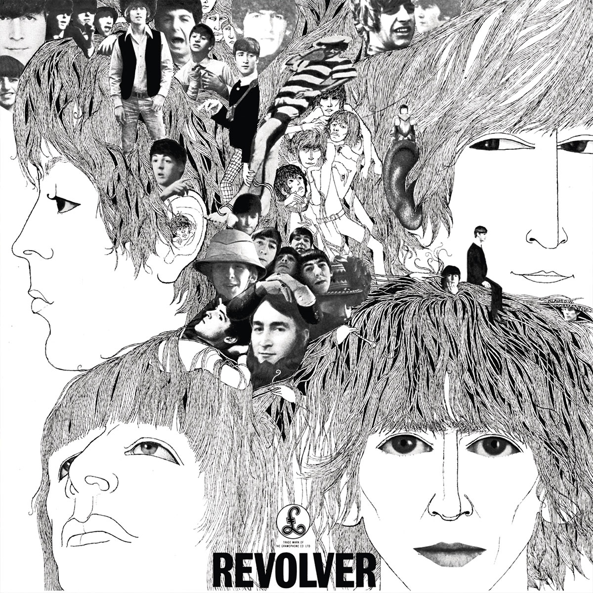 Revolver (Album Cover) by The Beatles