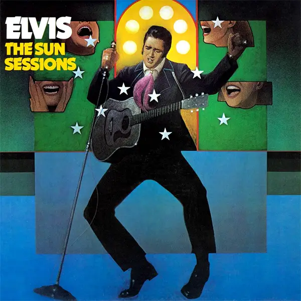 The Sun Session (Album Cover) by Elvis Presley