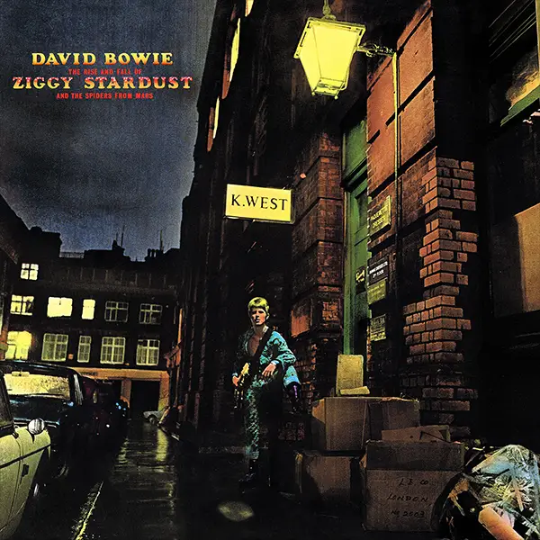 The Rise and Fall of Ziggy Stardust and the Spiders from Mars (Album Cover) by David Bowie